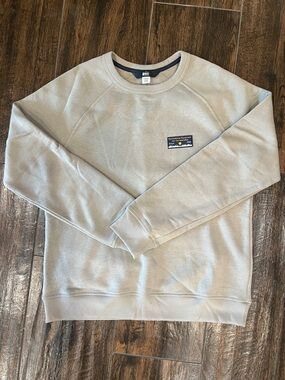 Men's Crewneck Sweatshirt - Light Tan